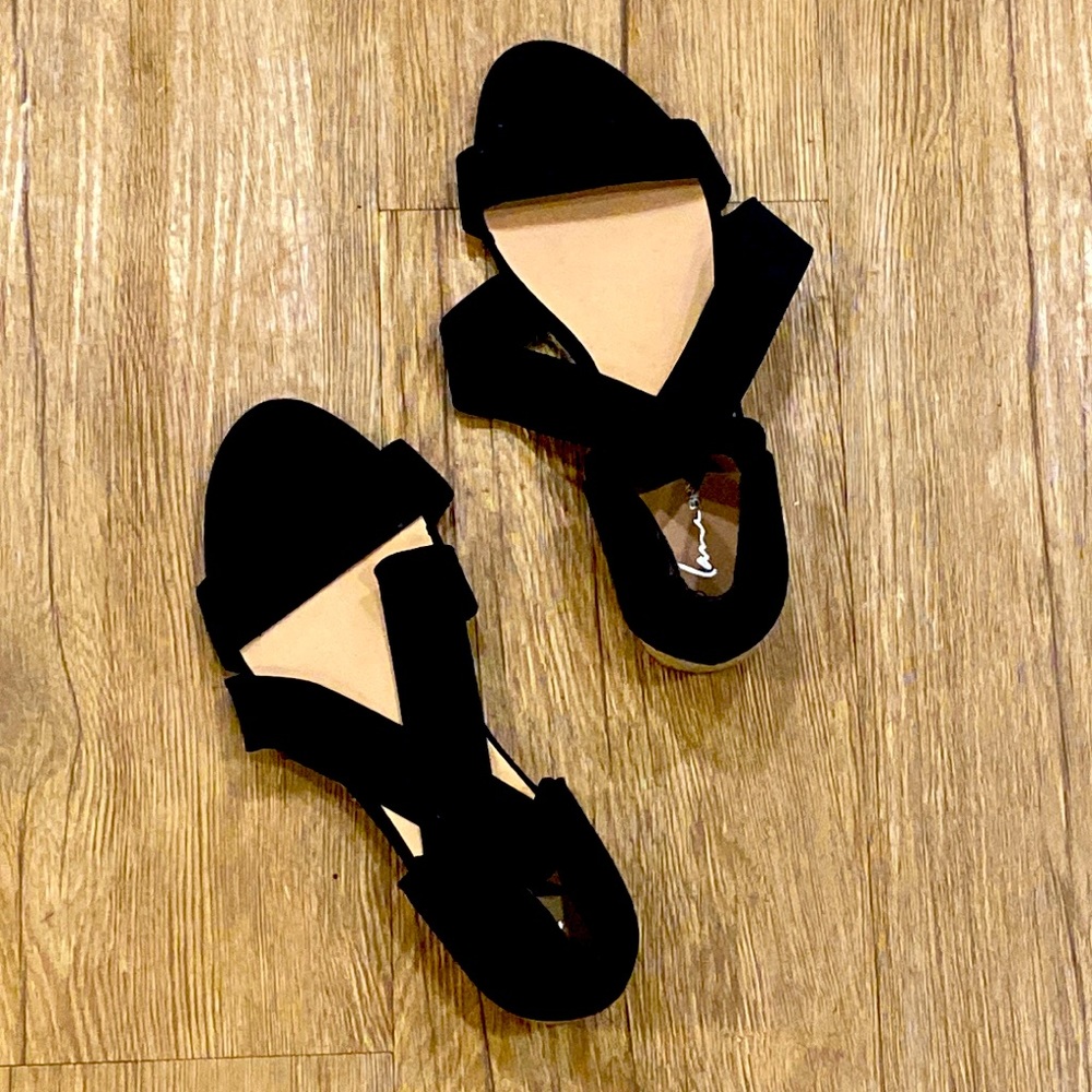 Brand new Lane Bryant sandals size 10 but I feel they run large